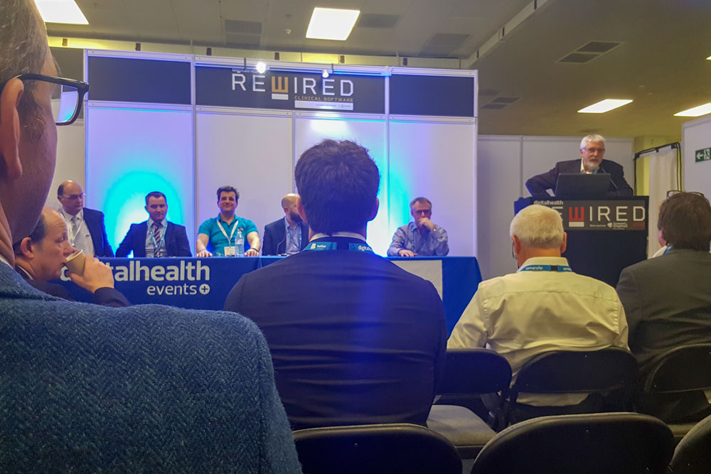 INTEROPen panel on FHIR and openEHR at Digital Health Rewired.